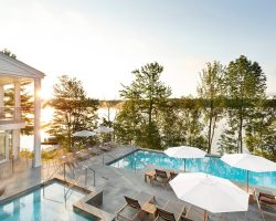 Piscine Manoir Hovey 2